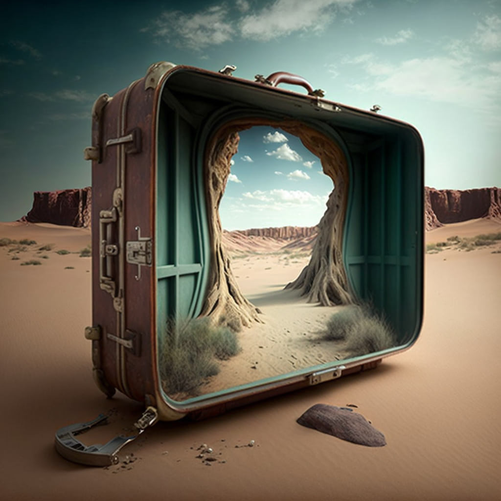 suitcase Surrealism