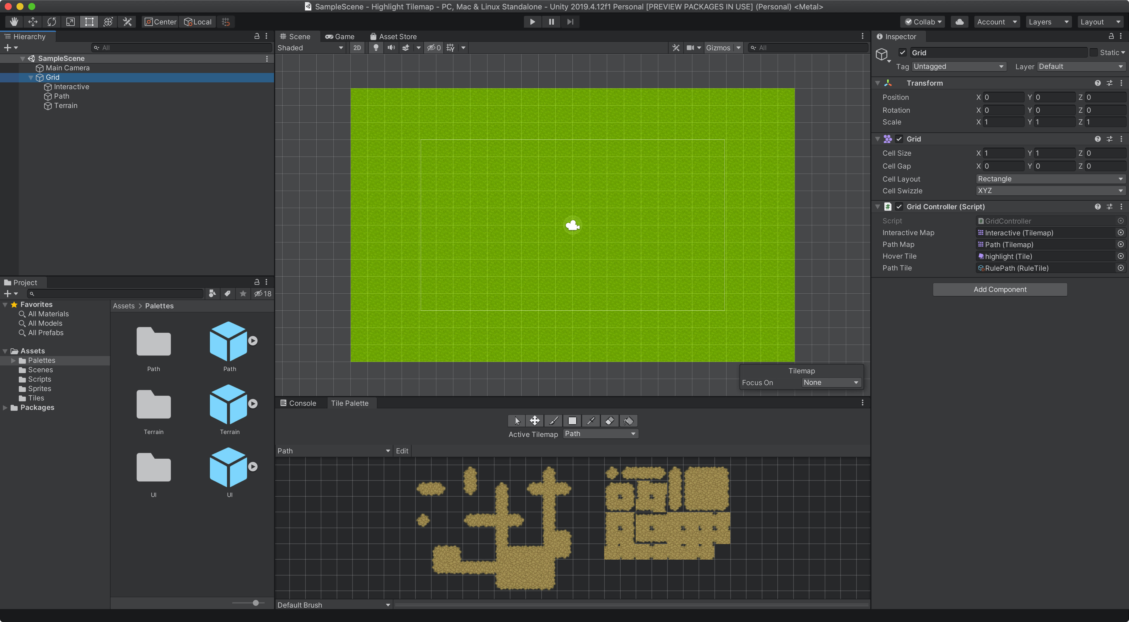 unity screen wrap tiles